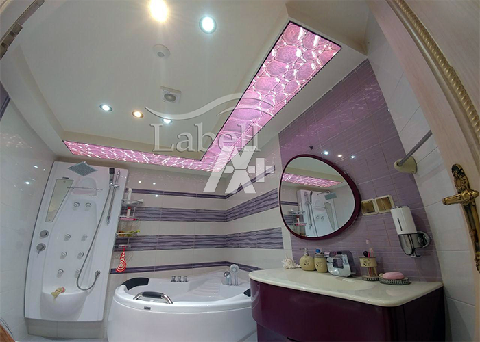 تنوع فراوان در طرح، رنگ و مدل سقف کشسان حمام و سرویس بهداشتی