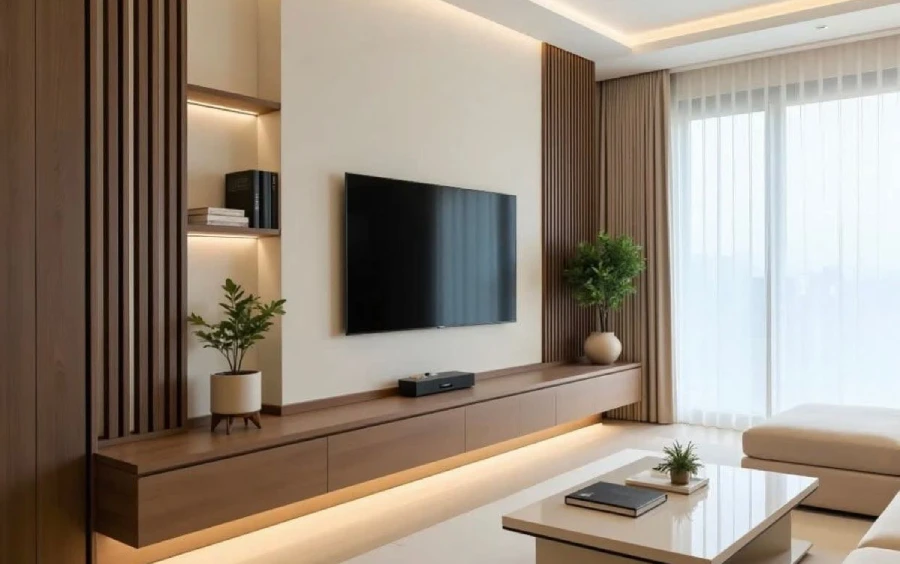 هزینه اجرای تی وی وال کناف