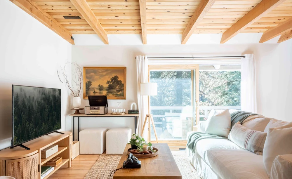 اجرای سقف چوب در تهران