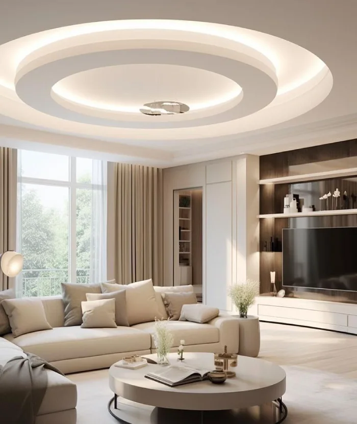 کناف دور لوستر گرد